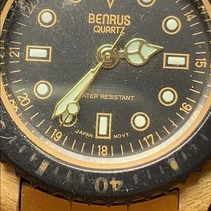 Benrus water resistant Japan movement watch